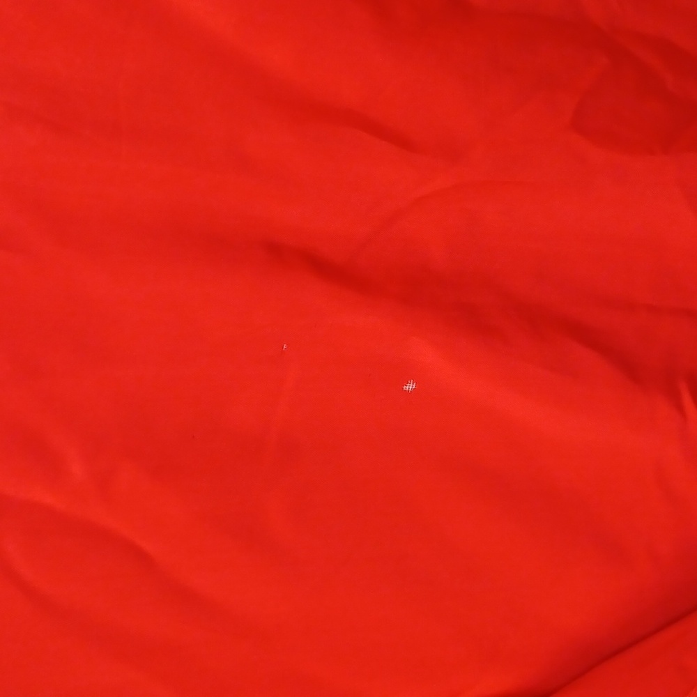 Vintage Nina Raynor Red Dress with Black Sequin and Bead Detail / Size 10 - Picture 10 of 10